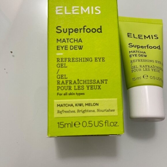 Elemis BNIB Cooling Continuous Hydration Depuffing Superfood Matcha Eye Dew - Picture 3 of 6